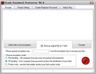 Flash Password Protector screenshot